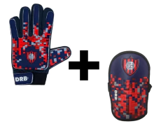 COMBO FUTBOL SAN LORENZO CANILLERAS + GUANTES