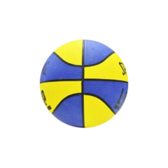 COMBO BASQUET! PELOTA SPALDING AZ/AMA N°3 + INFLADOR DRB - PASION AL DEPORTE