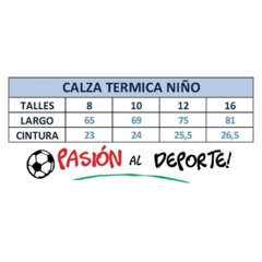Combo Kid! Buzo Deportivo Niño Capucha + Calza Térmica Niño - comprar online