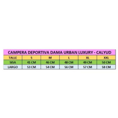 Combo Calyud X 2! Campera mujer deportiva lycra Amarilla y Negra en internet