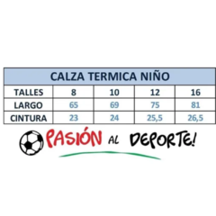 Imagen de Conjunto Niño! Campera negra Deportiva Niño + Calza Térmica