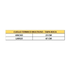 Combo Invierno!!! Cuello Multiuso Tejido + Guantes Térmicos - CSALPA - PASION AL DEPORTE