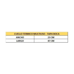 Imagen de COMBO TERMICO! Cuello Salpa Rocks + Guantes Termicos + Gorro Lana