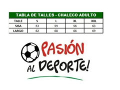 CHALECO MICROFIBRA RACING ADULTO - 1830-364 en internet