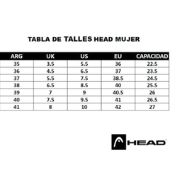 Zapatillas Urbanas Mujer Head blanco Atlanta +medias gratis! - tienda online