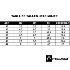 Zapatillas Mujer Head Az Deportiva Urbana - Vesubio