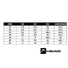 Zapatillas Voley Niños Niñas Head - Indoor (ng/bl)