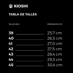 Zapatillas Hombre Kioshi Full Black Nithe +ojotas Hombre Ng - comprar online