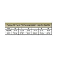 Pantalon Deportivo Urban Luxury Bolsillos Gs X2 - Plyccb - tienda online