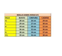 Malla anticloro Mujer Heracles Embrodery solo M Y L - 1010 *03* en internet