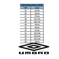Botin umbro futsal adulto 930369+medias de regalo!!