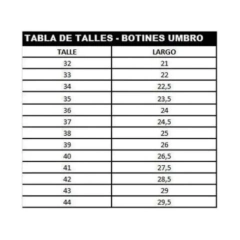 Imagen de BOTIN UMBRO SOCIETY SOCCER GAME ADULTO - 1012301