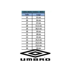 Imagen de Botín Niño Umbro Carbon || Jr + Medias de Regalo! - 947725