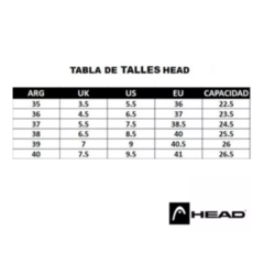 Zapatillas Deportivas Head Niños Tokio - Negro/Blanco - comprar online