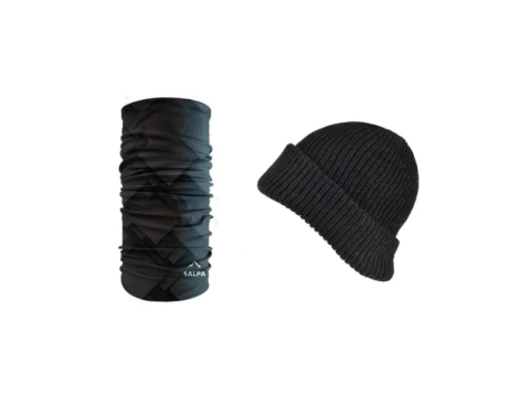Combo Invierno! Cuello Multiuso Tech + Gorro de lana!