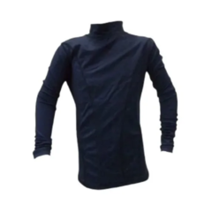 Imagen de Buzo Deportivo Niño Capucha Negro + Camiseta Térmica Ng