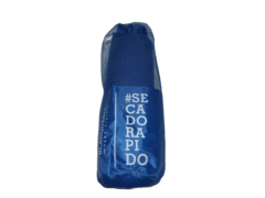 TOALLA MICRO FIBRA SECADO RAPIDO BLANQUE AZUL FRANCIA - TOAMICRO-AZULFR