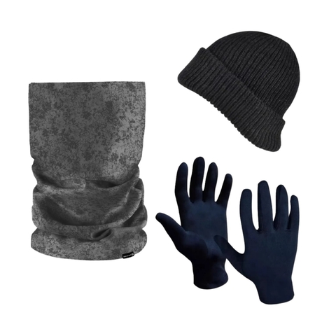COMBO! Cuello Salomon + Gorro Lana + Guante - 40141
