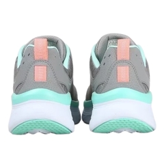 Zapatillas SKECHERS DAMA D´LUX WALKER 149336 GRIS - COOL GROOVE + MEDIAS GRATIS en internet