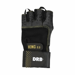 Combo!! Guantes Gimnasio Fitness Drb King Y Straps D´SPORT Negro - STRAPSGKING - tienda online