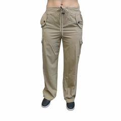 PANTALÓN CARGO DAMA MICROFIBRA FAMILY BEIGE- PCARGOD - comprar online