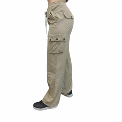 PANTALÓN CARGO DAMA MICROFIBRA FAMILY BEIGE- PCARGOD - tienda online