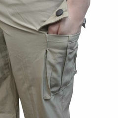 PANTALÓN CARGO DAMA MICROFIBRA FAMILY BEIGE- PCARGOD