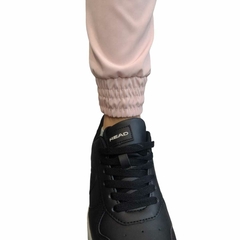 Pantalon Deportivo Microfibra Lycra Dama Con Puño - Pmicroluxd Rosa - comprar online