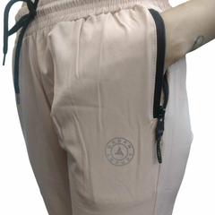 Pantalon Deportivo Microfibra Lycra Dama Con Puño - Pmicroluxd Rosa