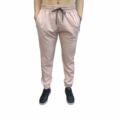 Pantalon Deportivo Microfibra Lycra Dama Con Puño - Pmicroluxd Rosa