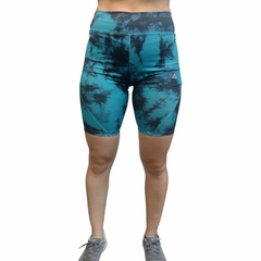 Calza Biker Lycra Batik Turquesa Deportiva Family by Cliza - BBATIK