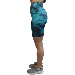 Calza Biker Lycra Batik Turquesa Deportiva Family by Cliza - BBATIK - tienda online