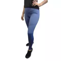 Calza Larga Deportiva Gym Mujer Urban Luxury Azul Acero - Camur - tienda online