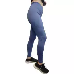 Imagen de Calza Larga Deportiva Gym Mujer Urban Luxury Azul Acero - Camur