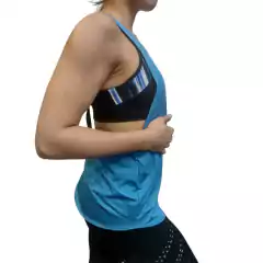 Sudadera Musculosa Mujer Girl Power Fsport Turquesa-Sudadera - tienda online