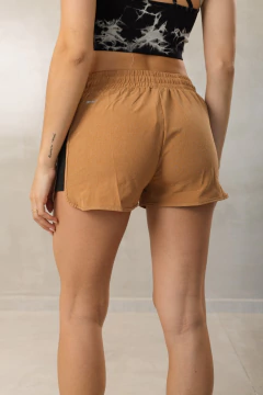 Short Deportivo Mujer Microfibra Urban Luxury CAMEL - Shdama - tienda online