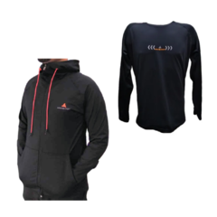 Combo! Camiseta Termica Reflectiva+ Campera Deportiva