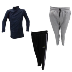 Combo Niño!pantalon Algodon Gs+pantalon Lycra+camiseta Termi