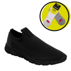 ZAPATILLA KIOSHI BOKEH HOMBRE NEGRO+medias gratis!!