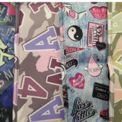 Palo Hockey Madera Tk Midi Talle 34 +funda Estampado Surt
