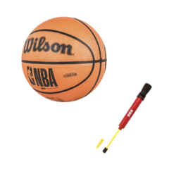 Pelota Basquet Oficial Wilson N° 6 + INFLADOR DRB!