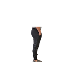 PANTALÓN ALGODÓN CON PUÑO NEGRO ADULTO - PAPUA20 en internet