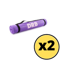 Mat de yoga gym 4 mm 9670018 x 2 unidades