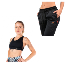 Conjunto! Top Deportivo Mujer Salpa +pantalon Lycra Urban Ng