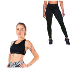 Conjunto! Top Deportivo Mujer Salpa +calza Urban Lycra ng