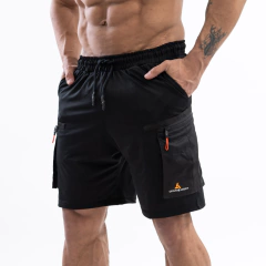 Pantaln Lycra Deportivo Hombre Plyp+ Short Cargo Bolsillos - tienda online