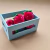 FRUTILLAS bordadas a mano en cajoncito - comprar online