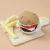 HAMBURGUESA CON PAPAS - comidita de tela