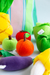 FRUTAS Y VERDURAS en bolsa - comidita de tela - comprar online