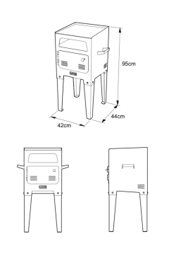 HORNO OUTDOOR - ANDES - tienda online